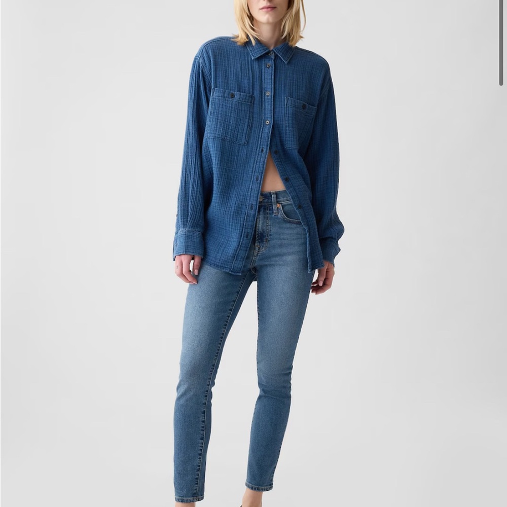 Sz 24P/00P GAP True Skinny Women's Blue Jeans